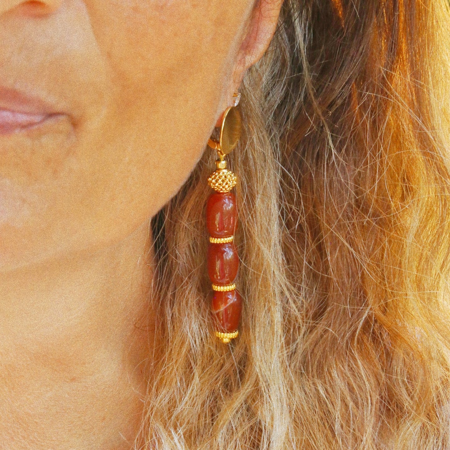 Boucles d’oreilles “Terra Gold”