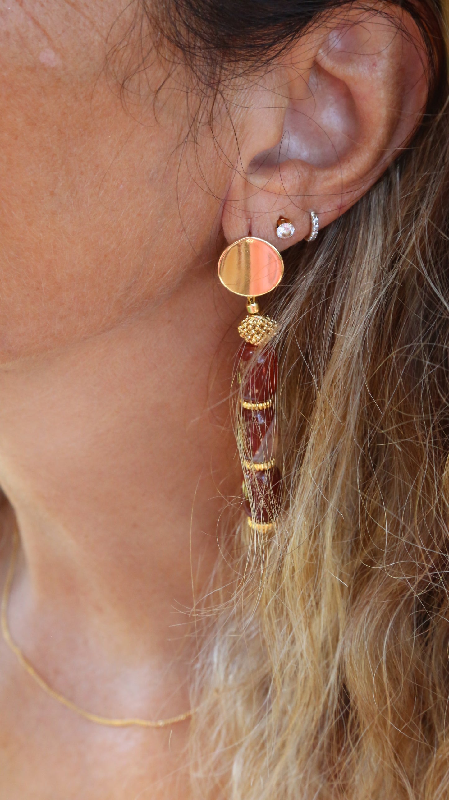 Boucles d’oreilles “Terra Gold”