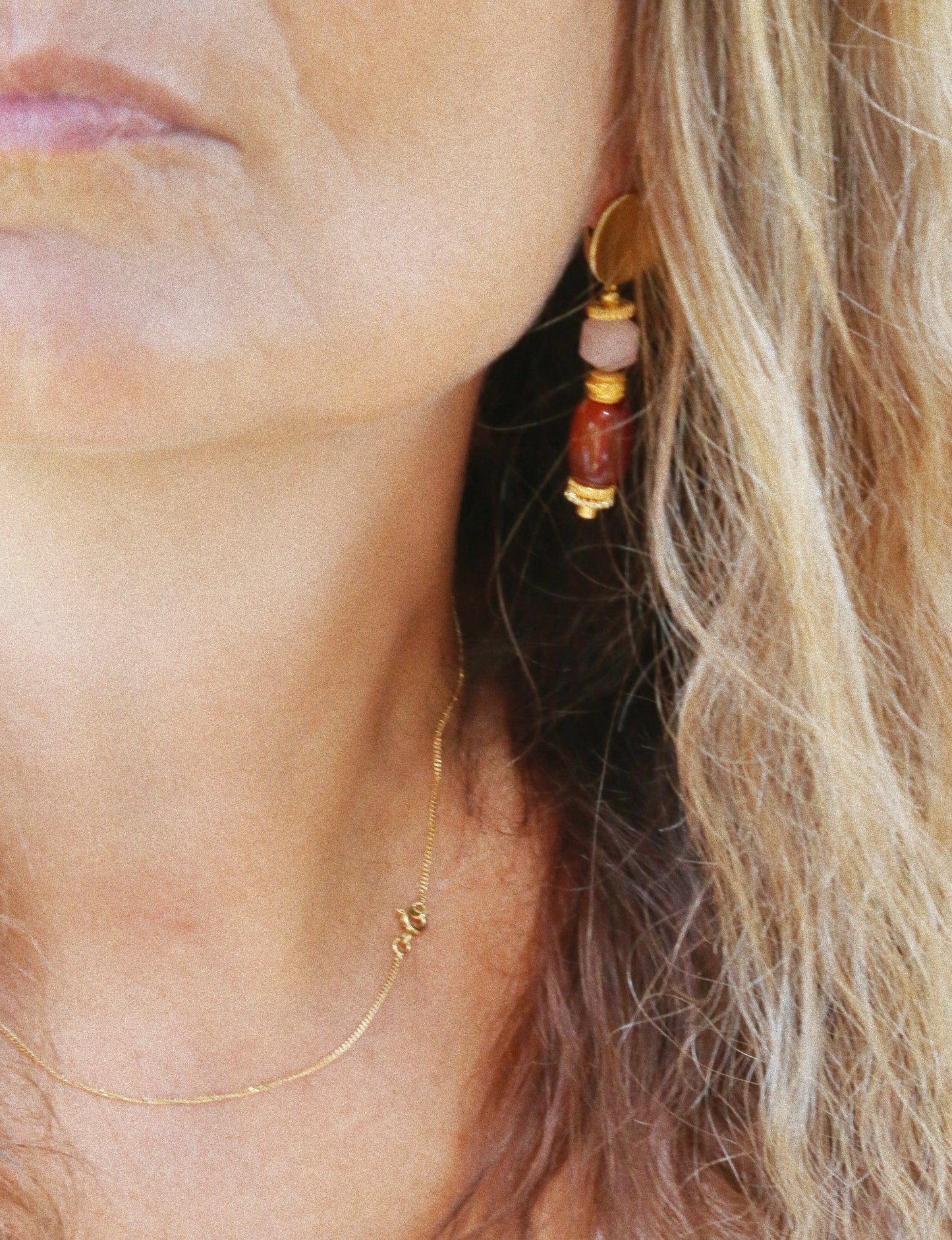 Boucles d’oreilles “Terra Violet