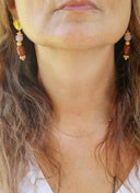 Boucles d’oreilles “Terra Violet