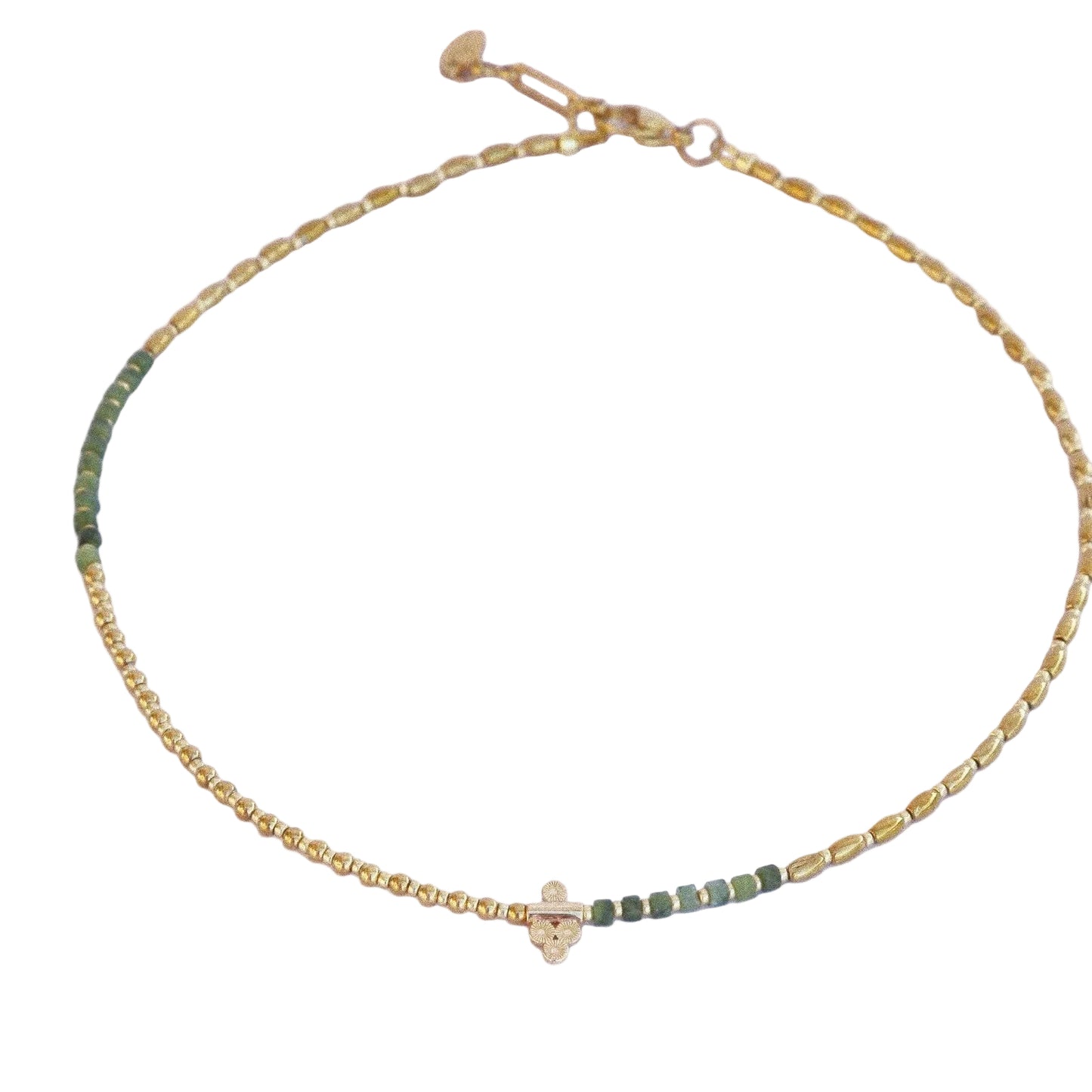 Collier “Code 27” – Serpentine & Pendentif Signature