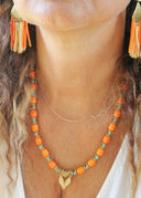 Boucles d’oreilles “Soleil d’Orient”
