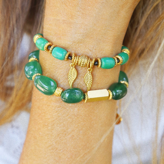 Bracelet “Ailes Vertes”
