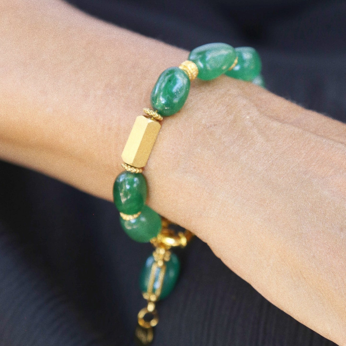 Bracelet – Emeraude de la caverne