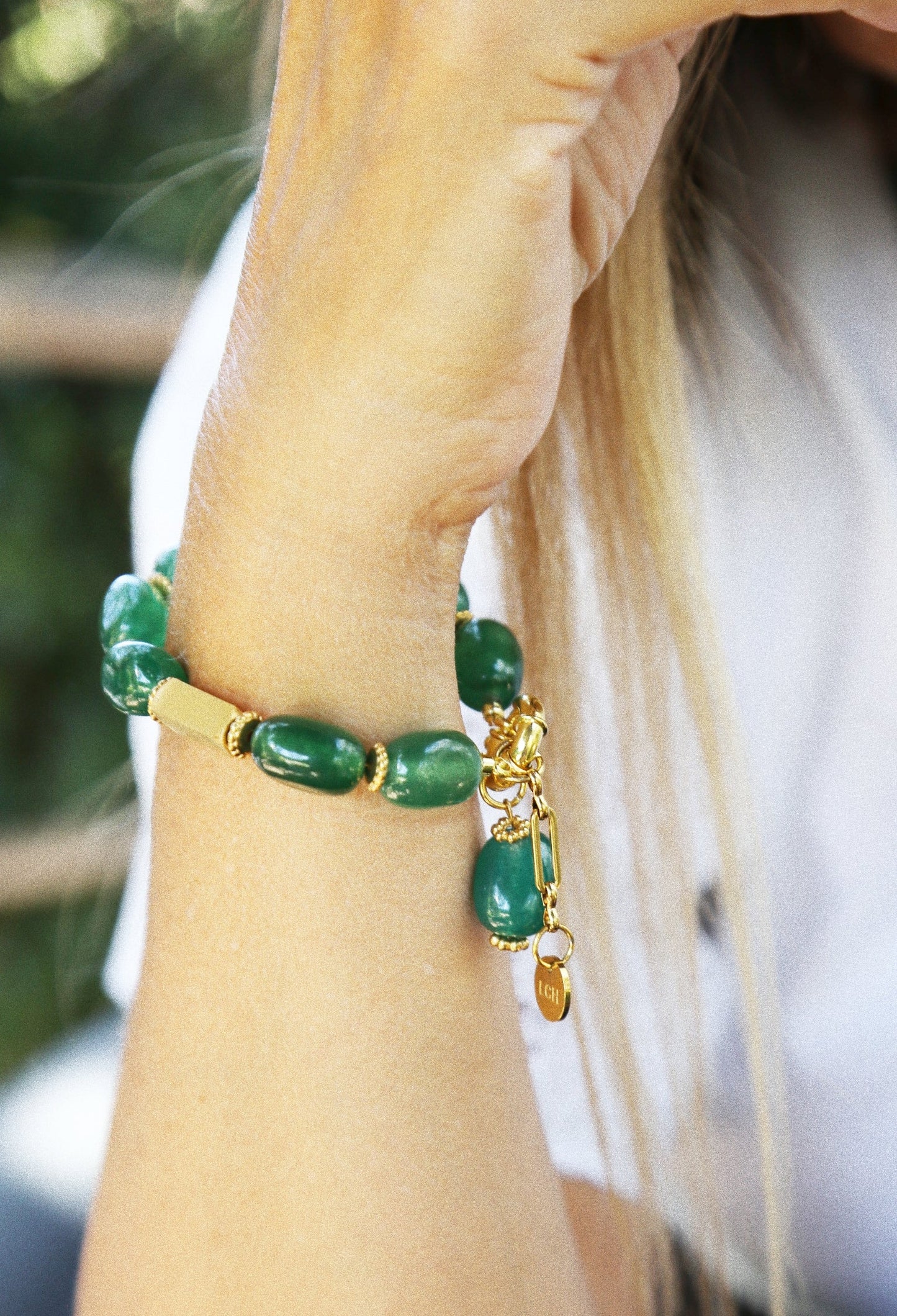 Bracelet – Emeraude de la caverne