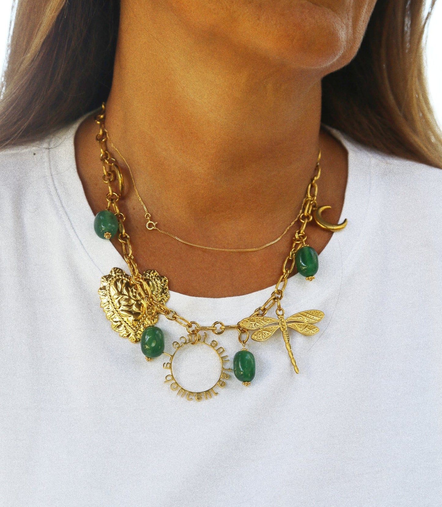 Collier “Oracle Vert”