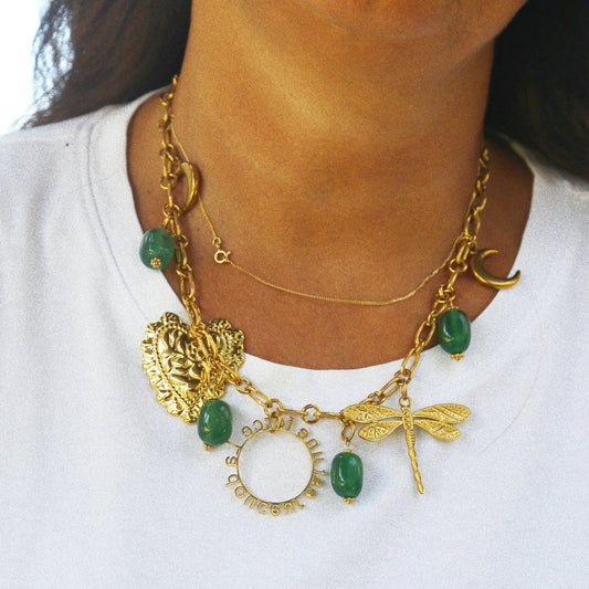 Collier “Oracle Vert”