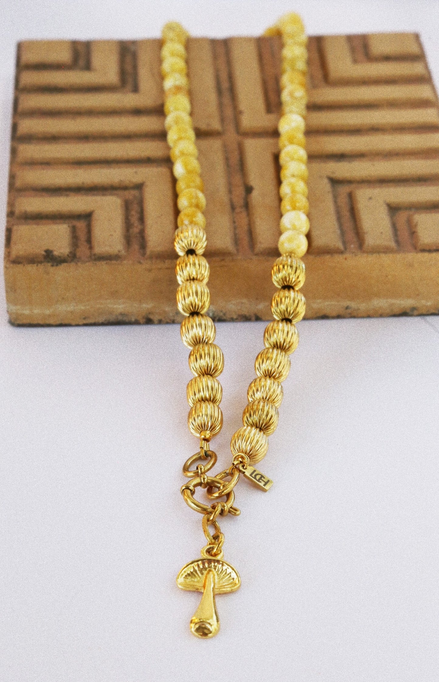 Collier « Cham doré»