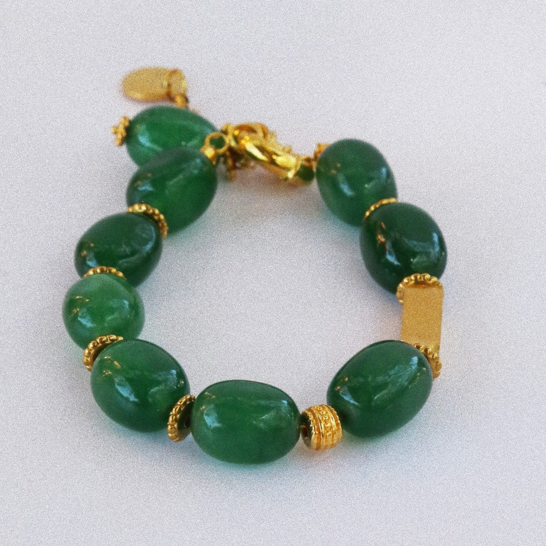 Bracelet – Emeraude de la caverne