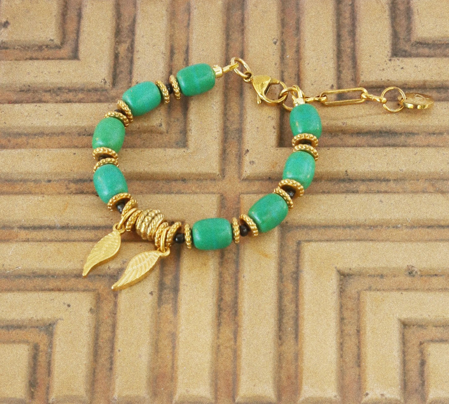 Bracelet “Ailes Vertes”
