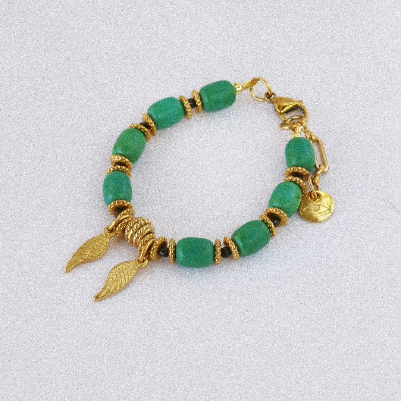 Bracelet “Ailes Vertes”