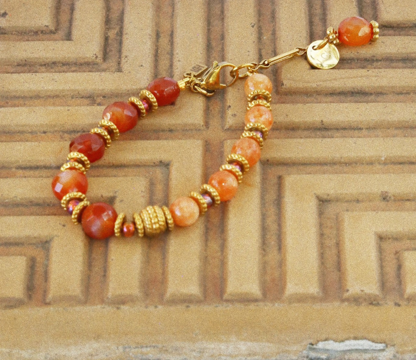 Bracelet “Éclat de Cornaline”
