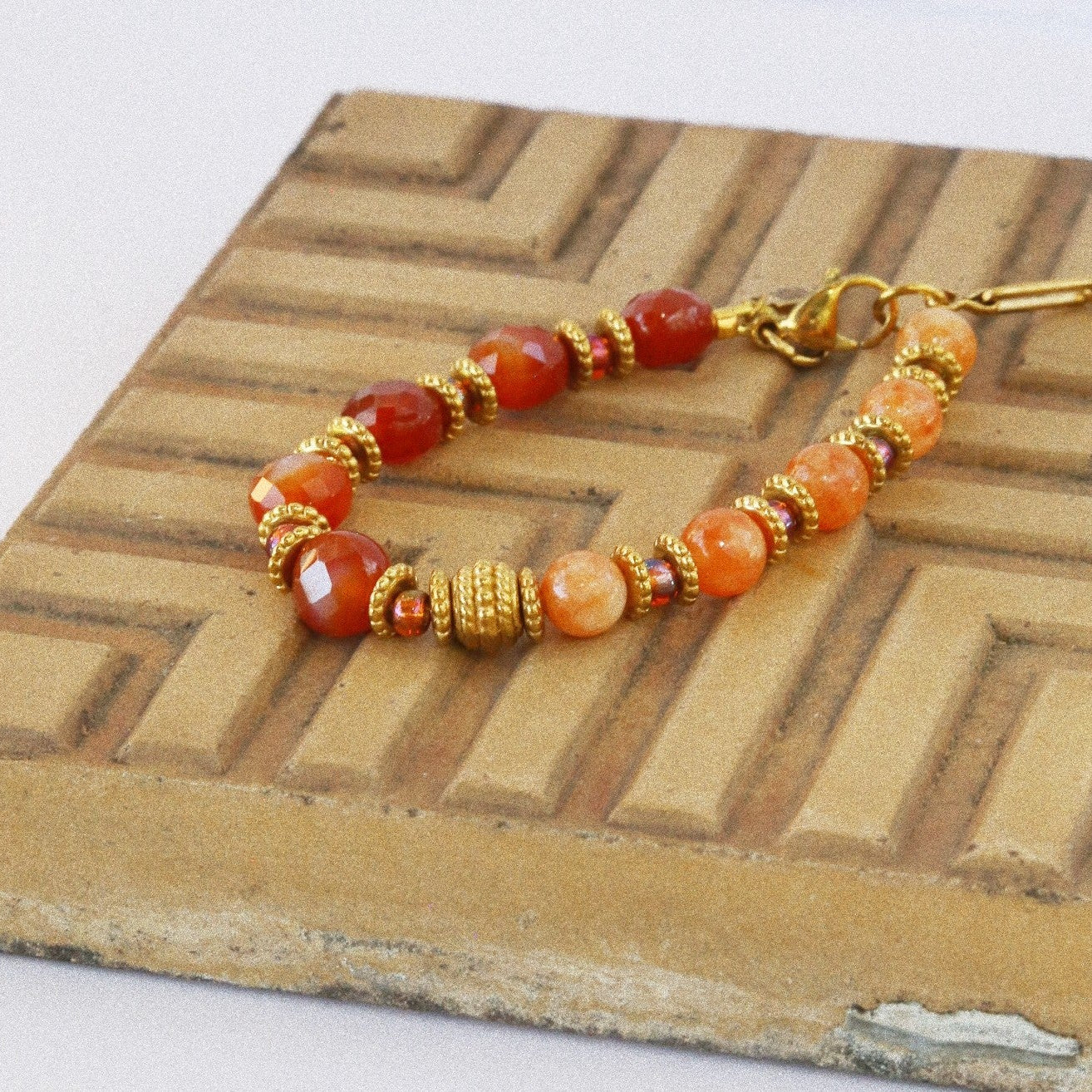 Bracelet “Éclat de Cornaline”
