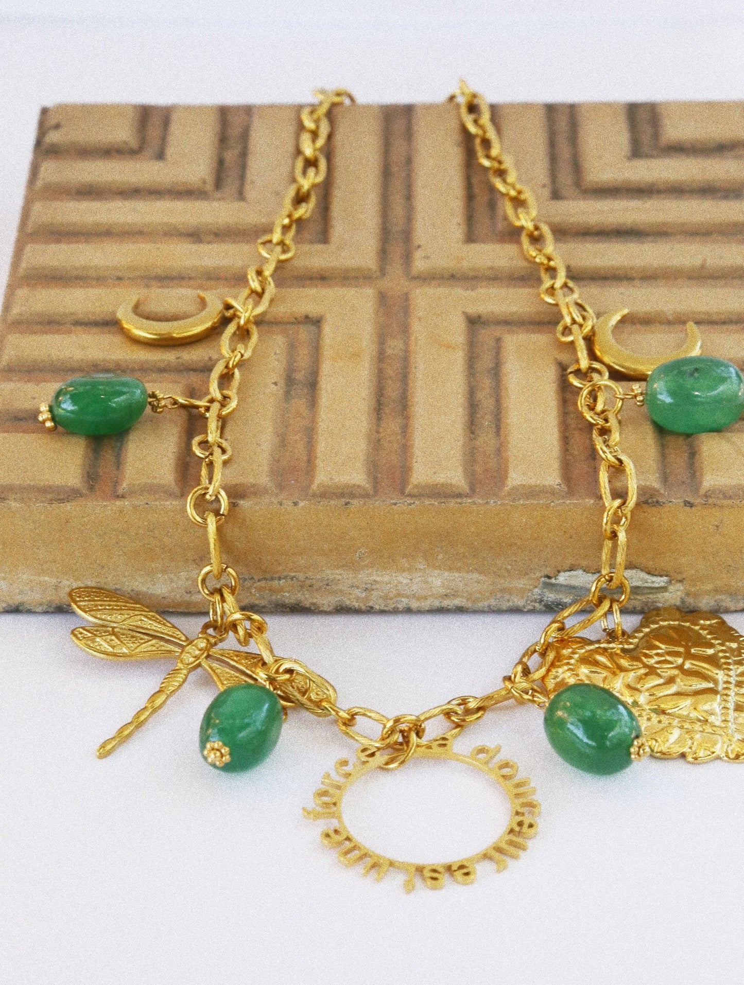 Collier “Oracle Vert”