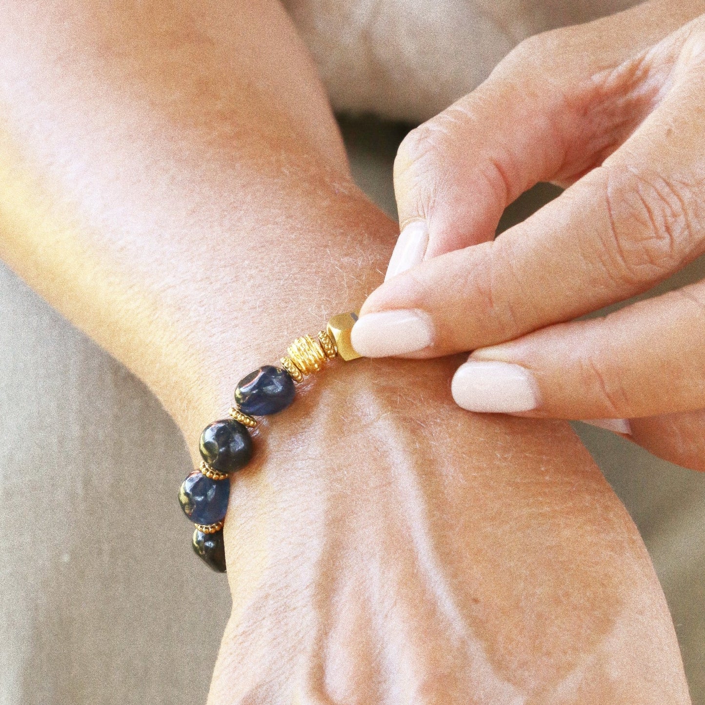 Bracelet “Nuit Bleue”